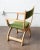 1960s Danish Modern Oak Kurul Chair Attributed to Henning Kjaernulf For Sale In Columbus - Image 6 of 12