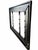 Metal Heavy Metal Three-Opening Canvas Frame With Burgundy and Bronze-Tone Finish For Sale - Image 7 of 9