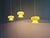 Vintage Pendant Lights in Green Opaline Glass, 1960s, Set of 3 For Sale - Image 15 of 16