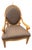 1990s Oversized French Louis XVI Style Chair For Sale