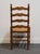 Statton Furniture Solid Hard Rock Maple Colonial Early American Ladder Back Dining Side Chair W. Rush Seat For Sale In Kansas City - Image 6 of 10