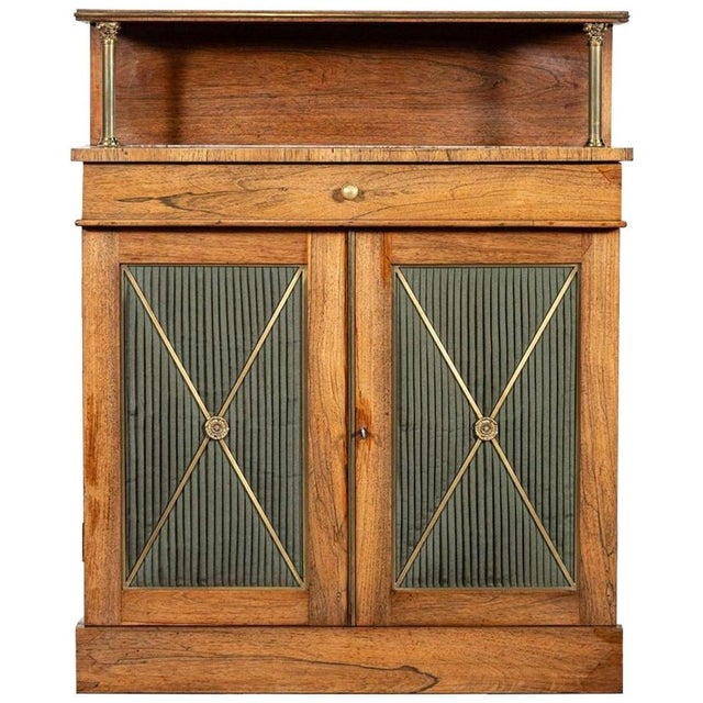 English Regency Rosewood Chiffonier, 1800s For Sale - Image 16 of 16