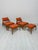 1960s Vintage Hunting Lounge Chairs with Ottomans by Heinz Heger for PGH Annaberg-Buchholz, 1960s, Set of 4 For Sale - Image 5 of 17