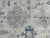 Oushak Handmade Wool Rug With Oversized Blue Florals For Sale - Image 6 of 8