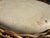 Vintage Sculptural Rattan Side Table With Tessellated Travertine Inlay For Sale - Image 13 of 15