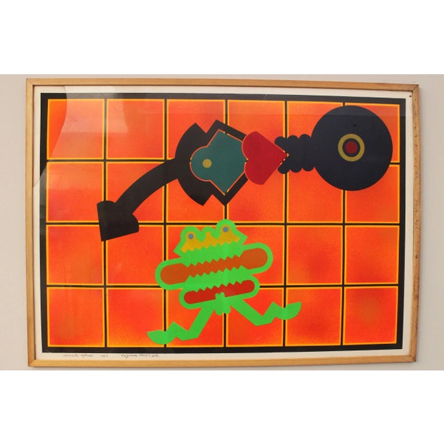 Test print for multiple figures are contributions of matter Single work Milano 1972 This piece has an attribution mark, I...