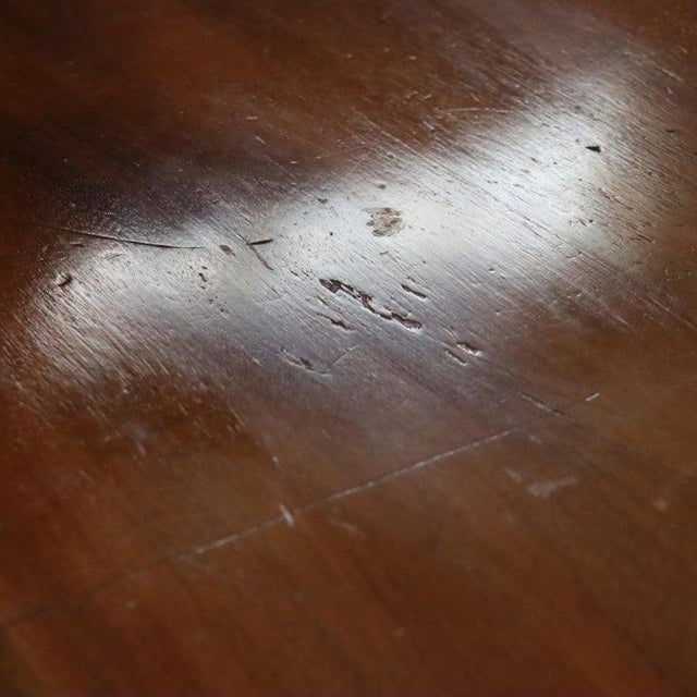 Brown Antique English George III Mahogany & Satinwood Banded & Inlaid Desk C1830 For Sale - Image 8 of 12