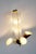 Gold Large Vintage Wall Lights from Kobis and Lorence, 1950s, Set of 2 For Sale - Image 8 of 11