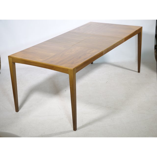 Mid-Century Extendable Dining Table in Walnut by Hartmut Lohmeyer for Wilkhahn, 1960s For Sale - Image 17 of 17