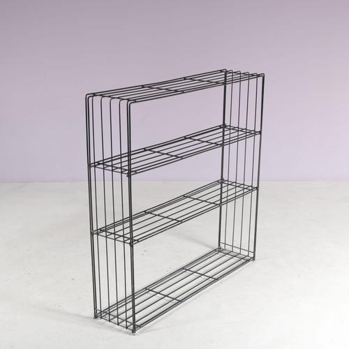 A lovely book case designed by tjerk reijenga, manufactured by pilastron in the netherlands around 1960. A minimalist...