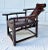 Brown Antique Ming Rosewood Asian Lounge Chair With Ottoman For Sale - Image 8 of 13