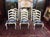 Vintage Ladder Back Chairs, Ethan Allen Furniture, Set of Six For Sale - Image 6 of 8