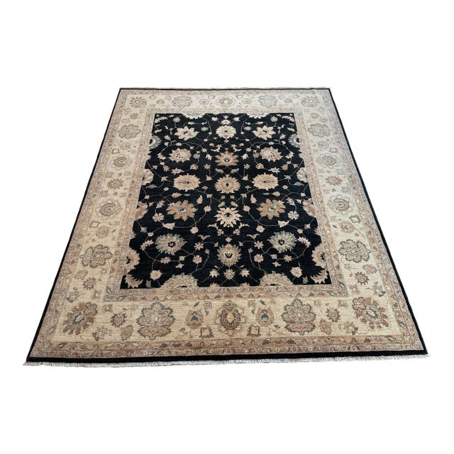 Persian Ziegler Sultanabad Rug for Bedroom For Sale