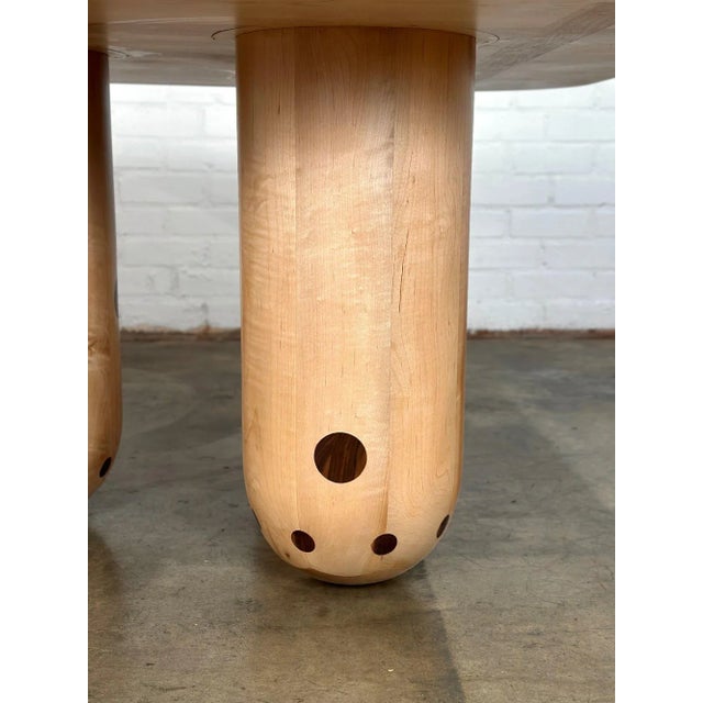 Dug Trio Table in Maple For Sale - Image 9 of 11