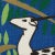Graceful antelopes leap through an abstract, fantasy forest in this sleek design, created exclusively for Schumacher by...