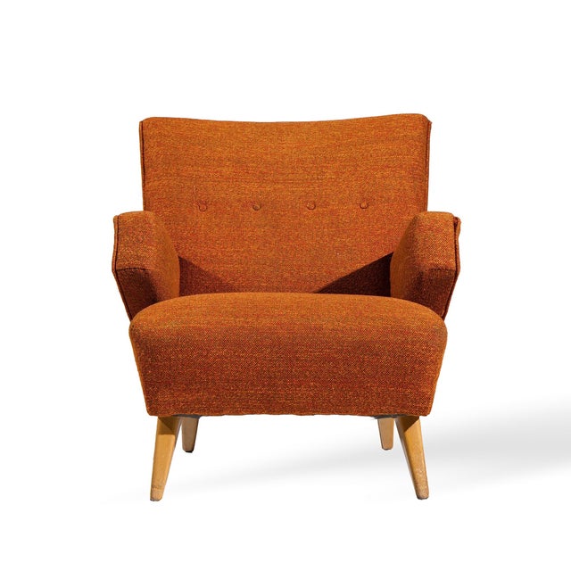 Mid 20th Century Jens Risom for Knoll Mid Century Lounge Chairs - Pair For Sale - Image 5 of 12