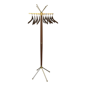 1960s Gio Ponti–style Sculptural Coat & Hat Stand