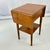 1970s Vintage Americana Federal Traditional Teak Drop Leaf Side Table For Sale - Image 11 of 17