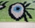 2020s Contemporary Handmade Velvet Evil Eye Good Luck Throw Pillow & Down Feather Insert For Sale - Image 5 of 9