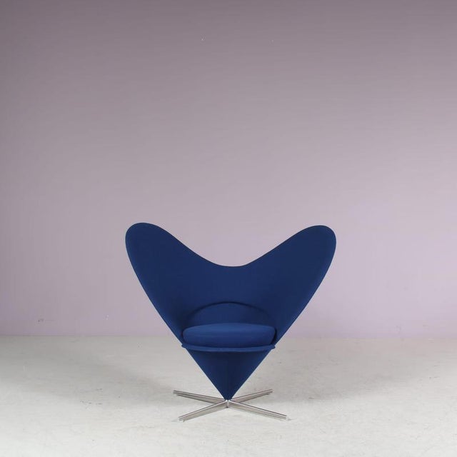 Verner Panton Heart Cone Chair by Verner Panton for Vitra, Germany For Sale - Image 4 of 11