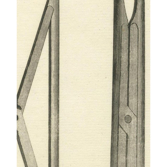 18th Century Antonio Baratti, Dilators and Curved Gouge, Diderot Chirurgie Plate Xi, 1772, Engraving For Sale - Image 5 of 8