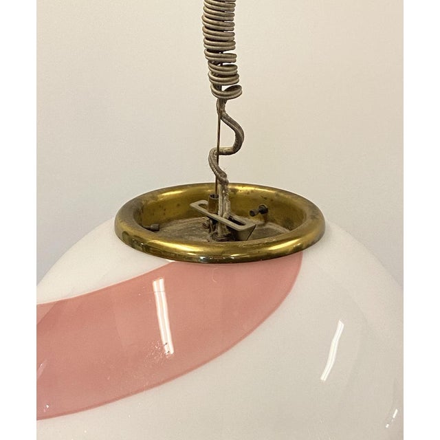 Pink Murano Glass Chandelier, 1970s For Sale - Image 8 of 14
