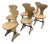 Mid-Century Italian Chairs, 1960s, Set of 6 For Sale