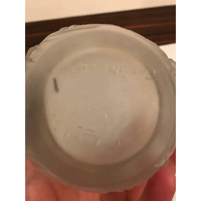 Early 20th Century Antique French Art Deco Vase Signed Etling For Sale - Image 5 of 6