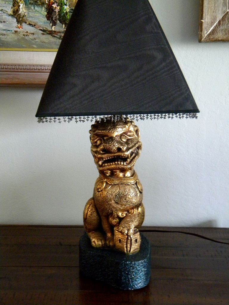 foo dog table lamps