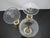 Mid 19th Century Denby Poland Aurora Amber Crystal 7" Wine Glass Set of 3 For Sale In Portland, OR - Image 6 of 6