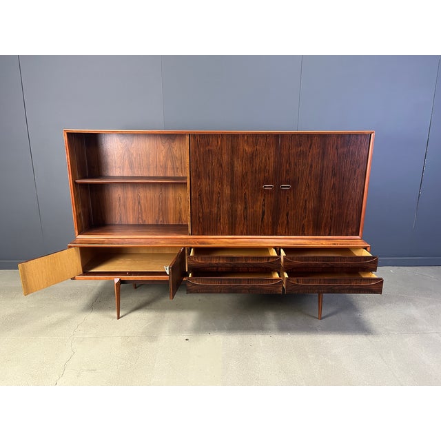 Paola Highboard attributed to Oswald Vermaercke for V-Form, Belgium, 1959 For Sale - Image 10 of 14