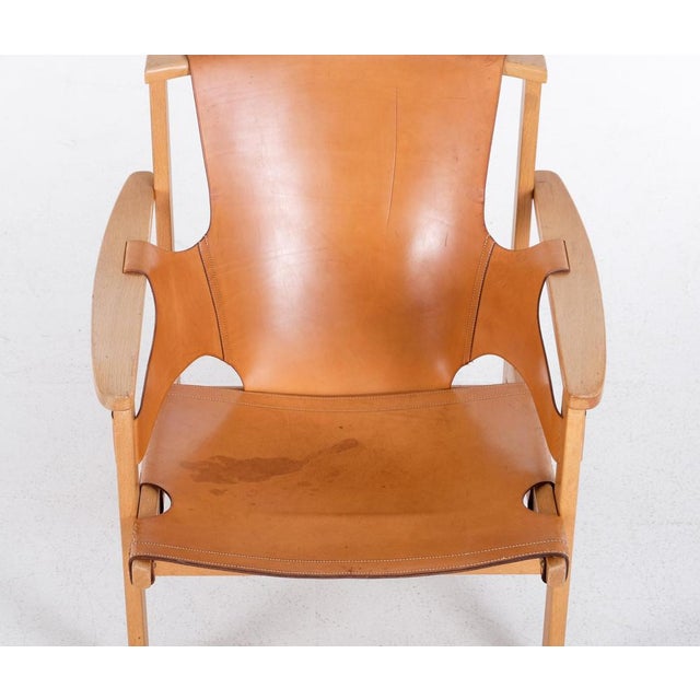 Wood Trienna Easy Chair by Carl-Axel Acking, 1960s For Sale - Image 7 of 14