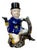 Victorian Majolica “Three-Legged Gentleman” Teapot, William Brownfield & Sons For Sale