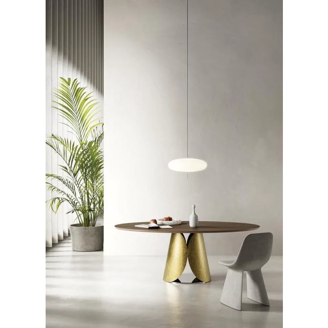 Contemporary Estia Dining Table by Chinellato Design For Sale - Image 3 of 6