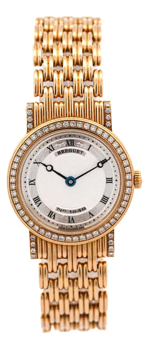 Breguet Classique Ladies Diamond in 18k Gold 25mm Watch