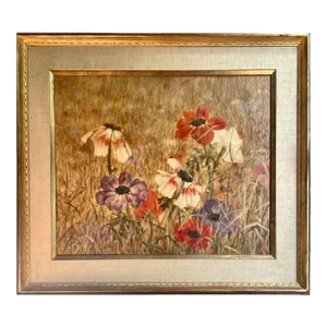 Impressionist Flower Still Life Painting New Hope School.