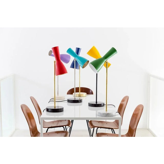 Contemporary Beige Aluminum Wormhole Table Lamp by Simone Calcinai for Brass Brothers For Sale - Image 3 of 4