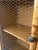 Wood Vintage Tortoise Bamboo Chicken Wire Sideboard Cabinet With Decoupaged Appliqué Panels For Sale - Image 7 of 12
