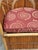 Vintage Split Bamboo Armchair With Cushion For Sale - Image 4 of 12