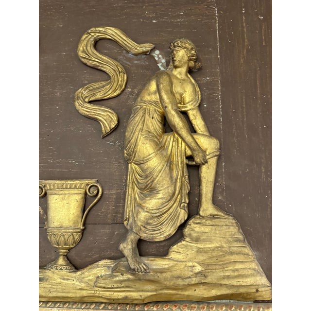 93" Tall Neoclassical Antique Mirror For Sale - Image 15 of 18