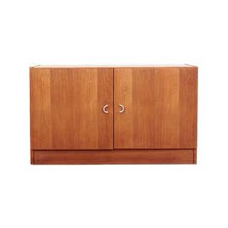 Vintage Danish Sideboard Cabinet in Teak from Denka, 1970s For Sale