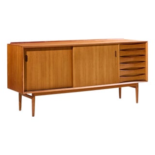 Arne Vodder for Sibast Pd29 Mid Century Danish Teak Credenza For Sale