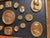 Vintage Classical Grand Tour Gilded Cameo Intaglio Arrangement in Giltwood Frame For Sale - Image 4 of 10