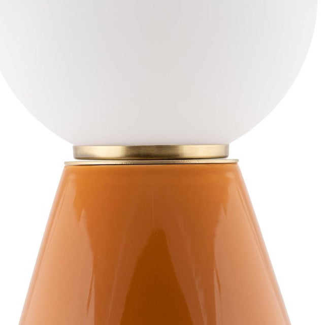 Large Palm Table Lamp by Marioni For Sale - Image 4 of 7