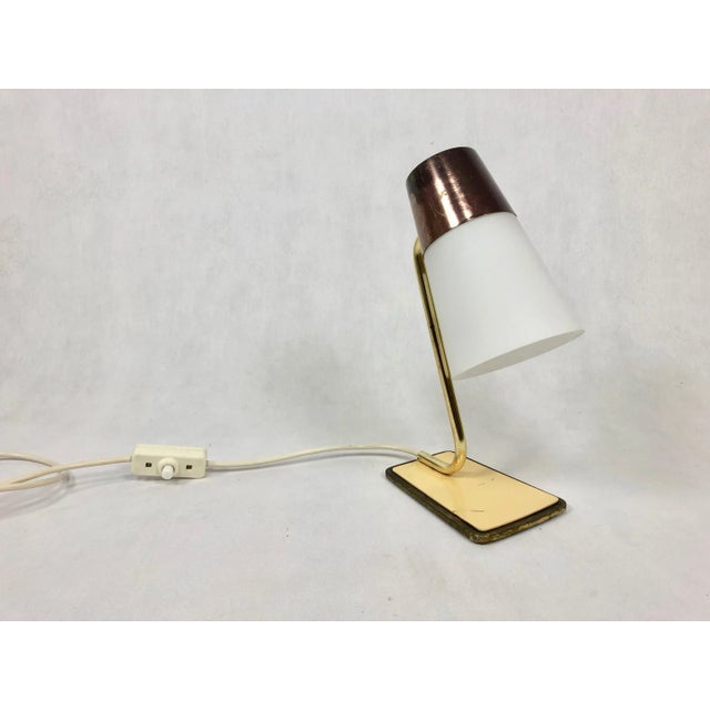 1970s Bedside Lamp, Czechoslovakia, 1970s For Sale - Image 5 of 13