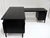 Wood Writing Desk with Typewriter Desk in Black Stained Oak by Herbert Hirche for Christian Holzäpfel KG, Germany, 1960s For Sale - Image 7 of 18
