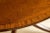 Late 19th Century English Regency Style Mahogany Oval Pedestal Dining Table With Banded Top For Sale In Raleigh - Image 6 of 11