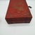 Red Vintage Chinese Gilt Red Lacquer Leather Document Box With Dragon & Phoenix For Sale - Image 8 of 14