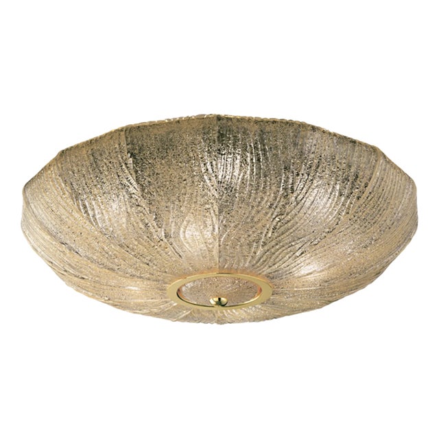 Murano Glass Ceiling Light from Barovier & Toso, 1970s For Sale