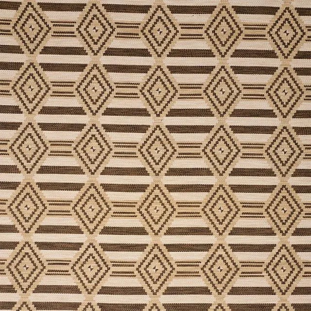 Sample - Schumacher Manta Performance Fabric in Neutral For Sale